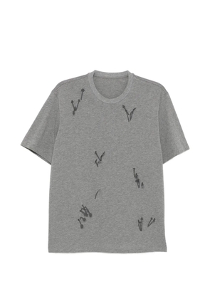 JNBY appliqué T-shirt - Grey