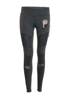 Alo Yoga mesh-panel jersey leggings - Black