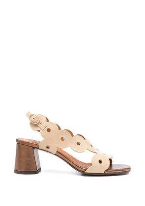 Chie Mihara Ryed block-heel sandals - Neutrals