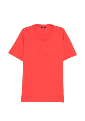 Ron Dorff text crew-neck t-shirt - Orange