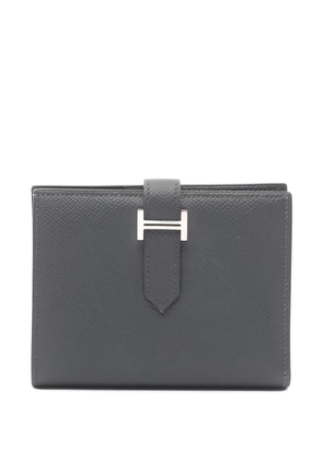 Hermès Pre-Owned 2024 Bearn bi-fold leather wallet - Grey
