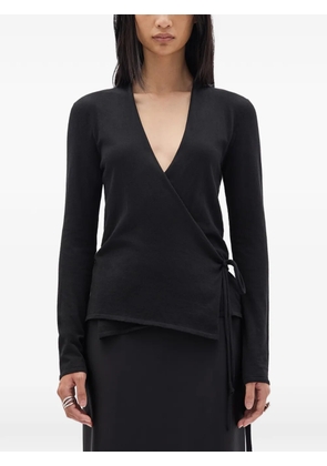 Ann Demeulemeester V-neck cardigan - Black