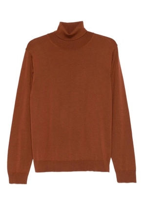 Daniele Fiesoli roll-neck sweater - Brown