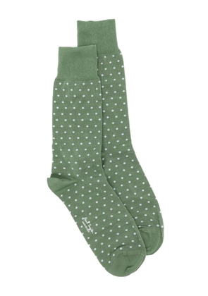 Paul Smith polka-dot socks - Green