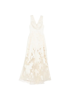 Saiid Kobeisy Brocade dress - Neutrals