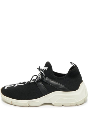 Prada Pre-Owned lace-up fastening sneakers - Black