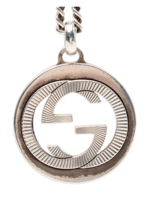 Gucci Pre-Owned 2000-2015 Sterling Silver Interlocking G necklace