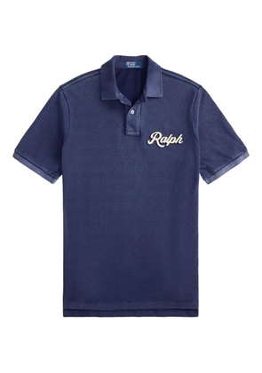 Polo Ralph Lauren logo-embroidered polo shirt - Blue