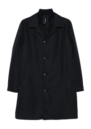 Canali single-breasted coat - Blue