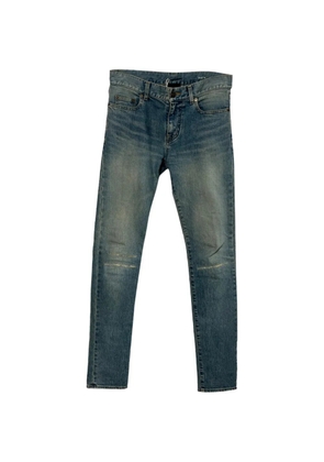 Saint Laurent Pre-Owned D02 ripped jeans - Blue
