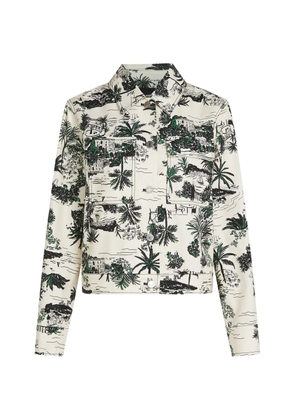 Karl Lagerfeld printed jacket - Neutrals