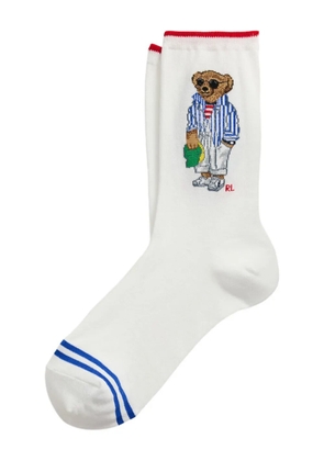 Polo Ralph Lauren Polo Bear-motif socks - White