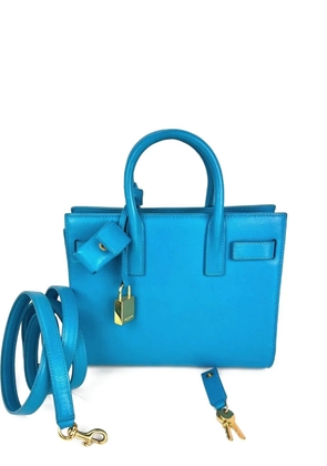 Saint Laurent Pre-Owned Sac De Jour leather tote bag - Blue