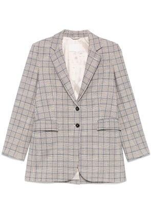 Circolo 1901 Prince-of-Wales-check blazer - Brown