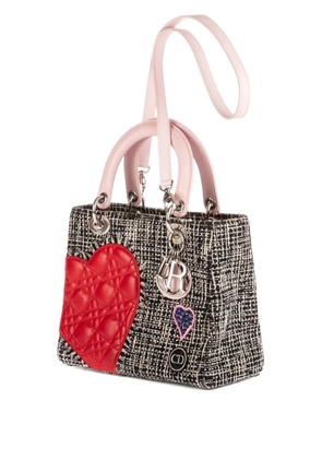 Christian Dior Pre-Owned Lady Dior Patchwork Love tote bag - Black