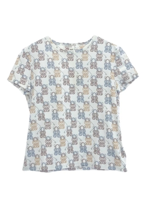 Hermès Pre-Owned 00s rope pattern cotton T-shirt - White