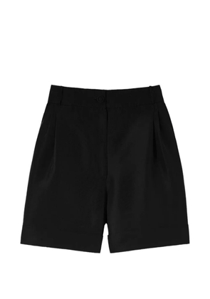 DESTREE button pleated shorts - Black