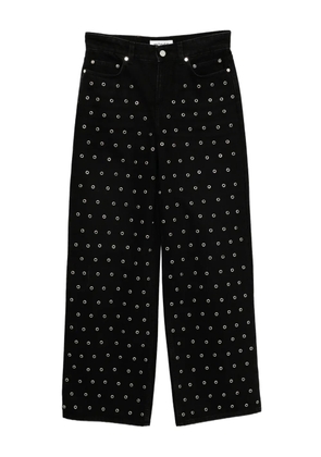 Monse eyelet-embellished Jeans - Black