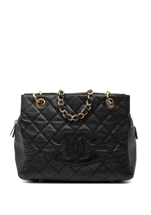 CHANEL Pre-Owned 2002-2003 Petite Caviar Timeless tote bag - Black