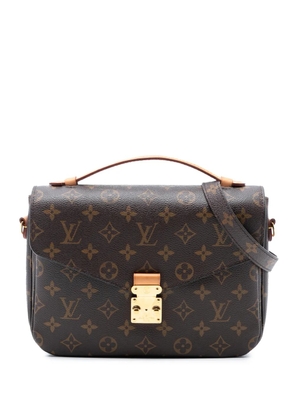 Louis Vuitton Pre-Owned 2018 Monogram Pochette Metis satchel - Brown