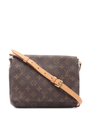 Louis Vuitton Pre-Owned 2001 Monogram Musette Tango Short Strap crossbody bag - Brown