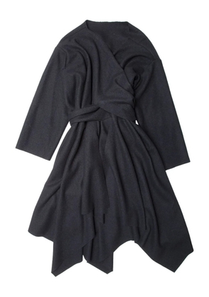 Muller Of Yoshiokubo tie-detailing midi dress - Black