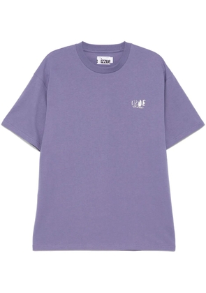 izzue graphic-print T-shirt - Purple