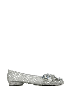 HEAVENLY JELLY Nova ballet flats - Silver