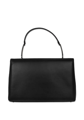 Ferragamo Pre-Owned 1990-2000s metal-handle leather shoulder bag - Black