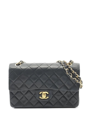 CHANEL Pre-Owned 1986-1988 matelasse flap shoulder bag - Black