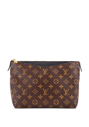 Louis Vuitton Pre-Owned Pallas Beauty Case Monogram Canvas with Leather clutch bag - Brown