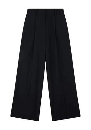 Paul & Shark pleated wide-leg trousers - Black