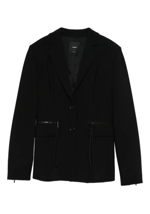 PINKO Faustina zip-pocket blazer - Black
