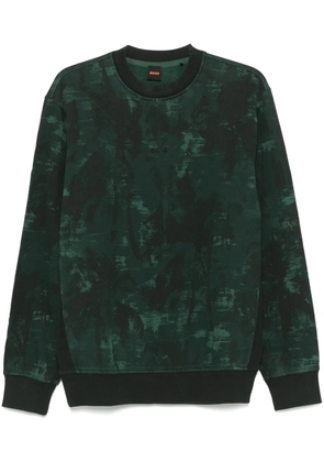 BOSS We jungle sweatshirt - Green
