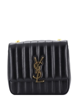 Saint Laurent Pre-Owned Vicky Vertical Quilted Leather Medium crossbody bag - Black