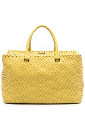 Bottega Veneta Pre-Owned 2012-2025 Nappa Intrecciato Brick tote bag - Yellow
