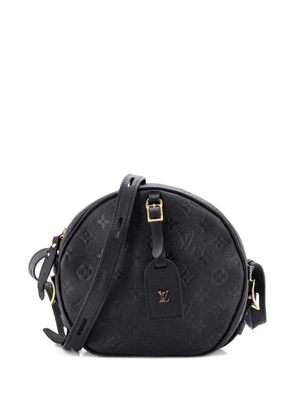 Louis Vuitton Pre-Owned Boite Chapeau Souple Bag Monogram Empreinte Leather MM crossbody bag - Black