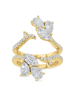 Tilla 14K yellow gold lab grown diamond fashion ring