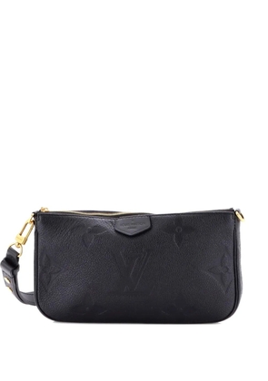 Louis Vuitton Pre-Owned Multi Pochette Accessoires Monogram Empreinte Giant crossbody bag - Black