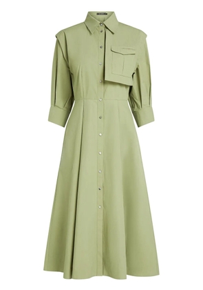 Karl Lagerfeld cargo-pocket dress - Green