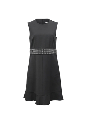 Red Valentino Vintage studded-belt sleeveless mini dress - Black
