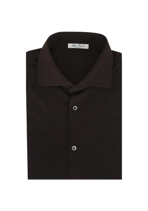 Stefan Brandt button knit shirt - Brown