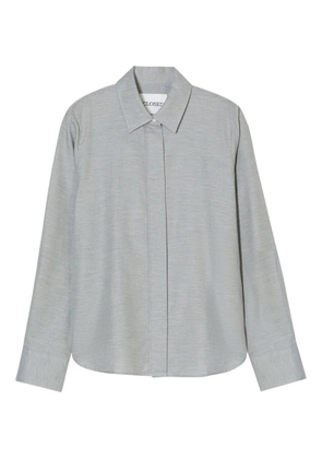 Closed long-sleeve shirt - Grey