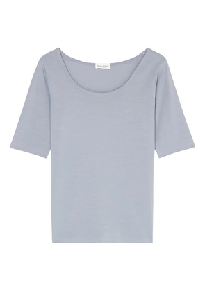 Marc O'Polo scoop-neck short-sleeves top - Blue