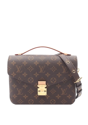 Louis Vuitton Pre-Owned 2021-2026 Monogram Pochette Metis satchel - Brown