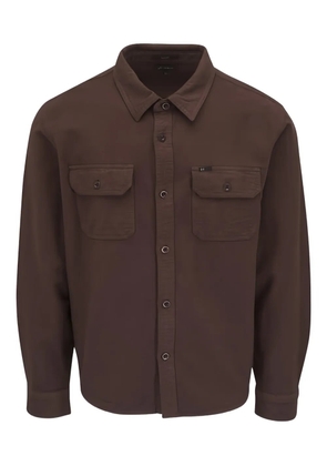 AG Jeans Milland chest-pocket shirt - Brown