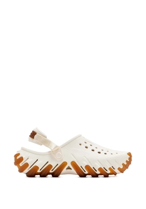 Crocs Echo Icy RO Clog chalk strap slides - Neutrals