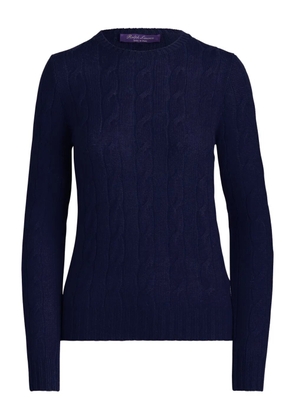 Ralph Lauren Collection cable-knit cashmere sweater - Blue