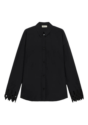 Blumarine patch-pocket shirt - Black