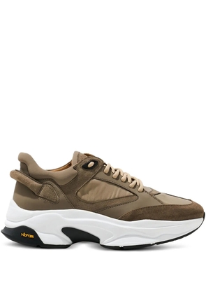 Buscemi Veloce panelled-design sneakers - Green